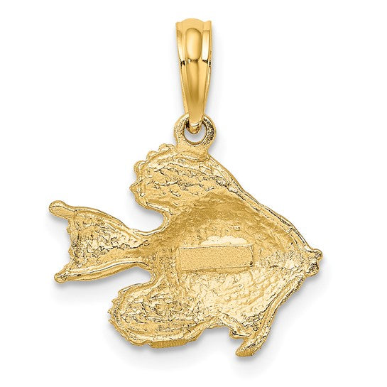 10K Yellow Gold Goldfish Pendant