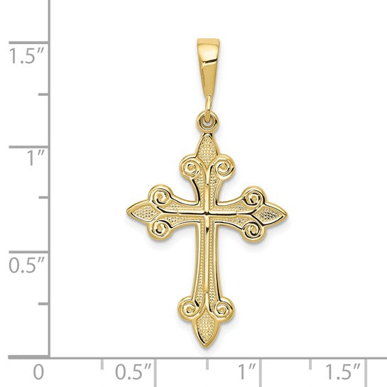 10k/14k Fluer De Lis Pendant
