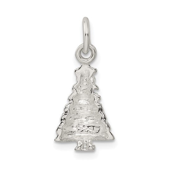Sterling Silver Christmas Tree Pendant