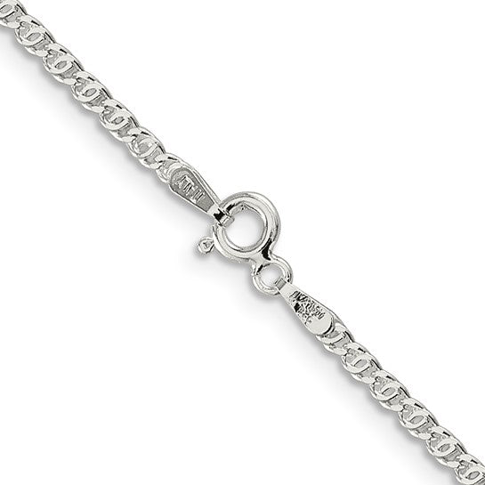 Sterling Silver Fancy Anchor Chain/Bracelet