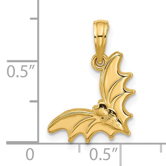 Bat 14K Gold Pendant