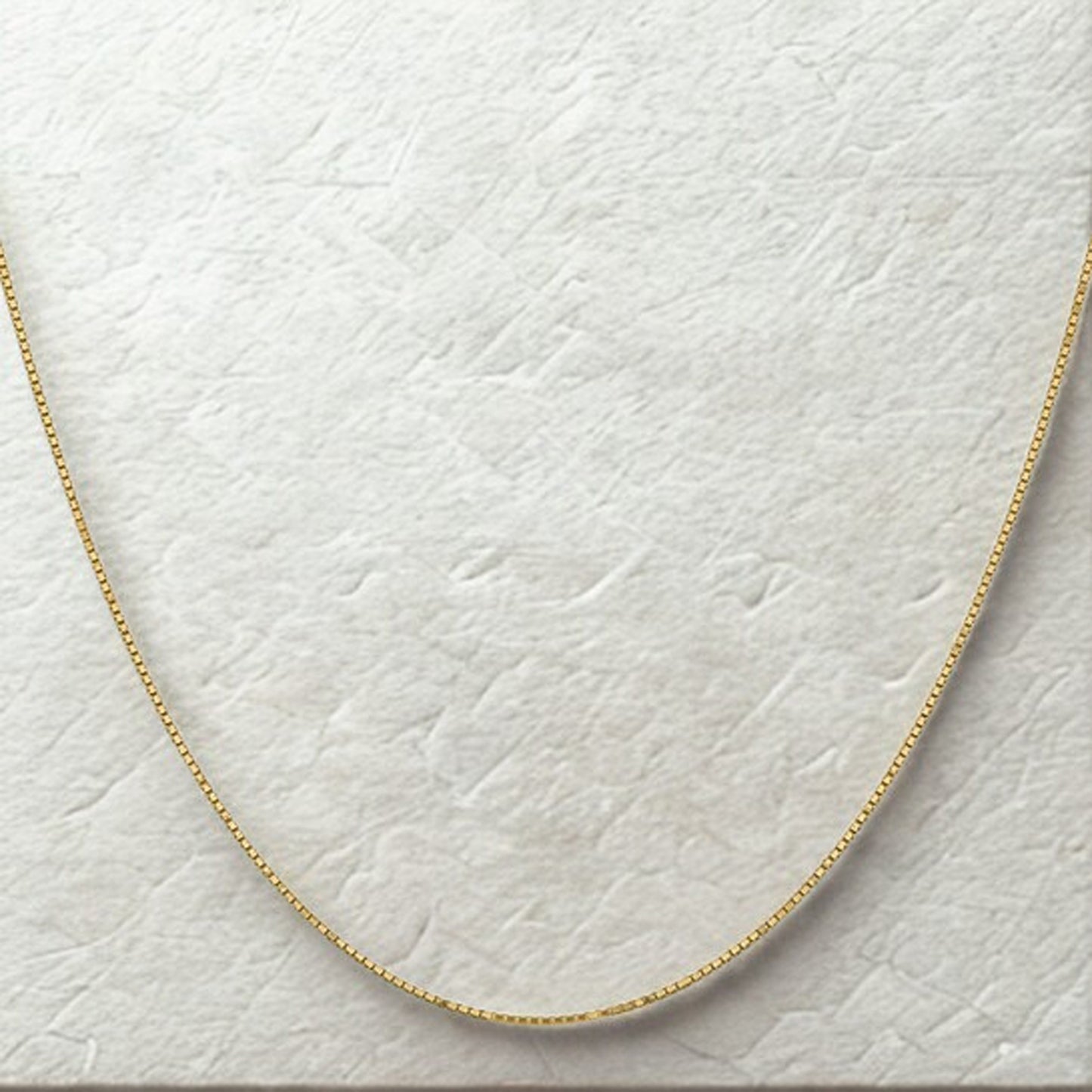 14K Yellow Gold Box Chain