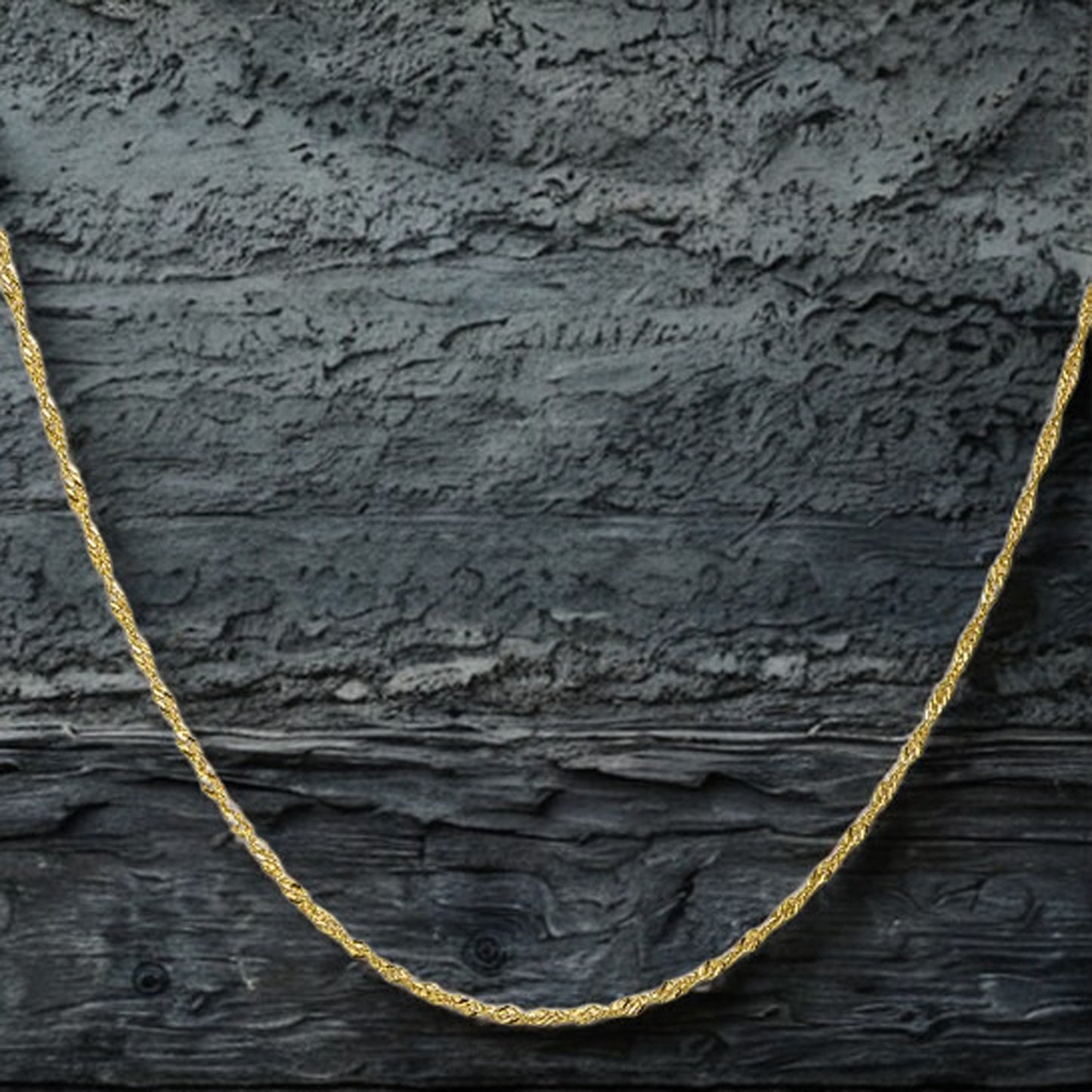 14K Singapore Gold Chain