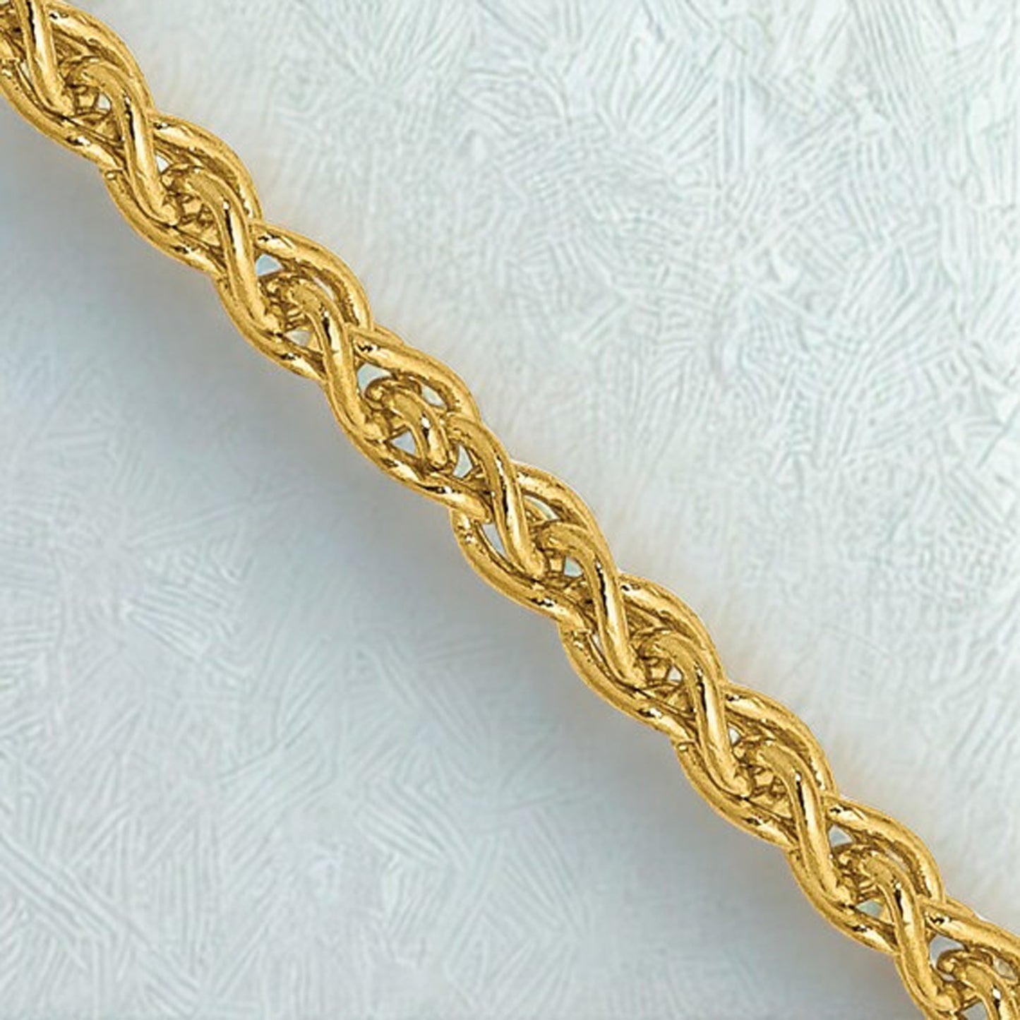 14K Yellow Gold Spiga Chain