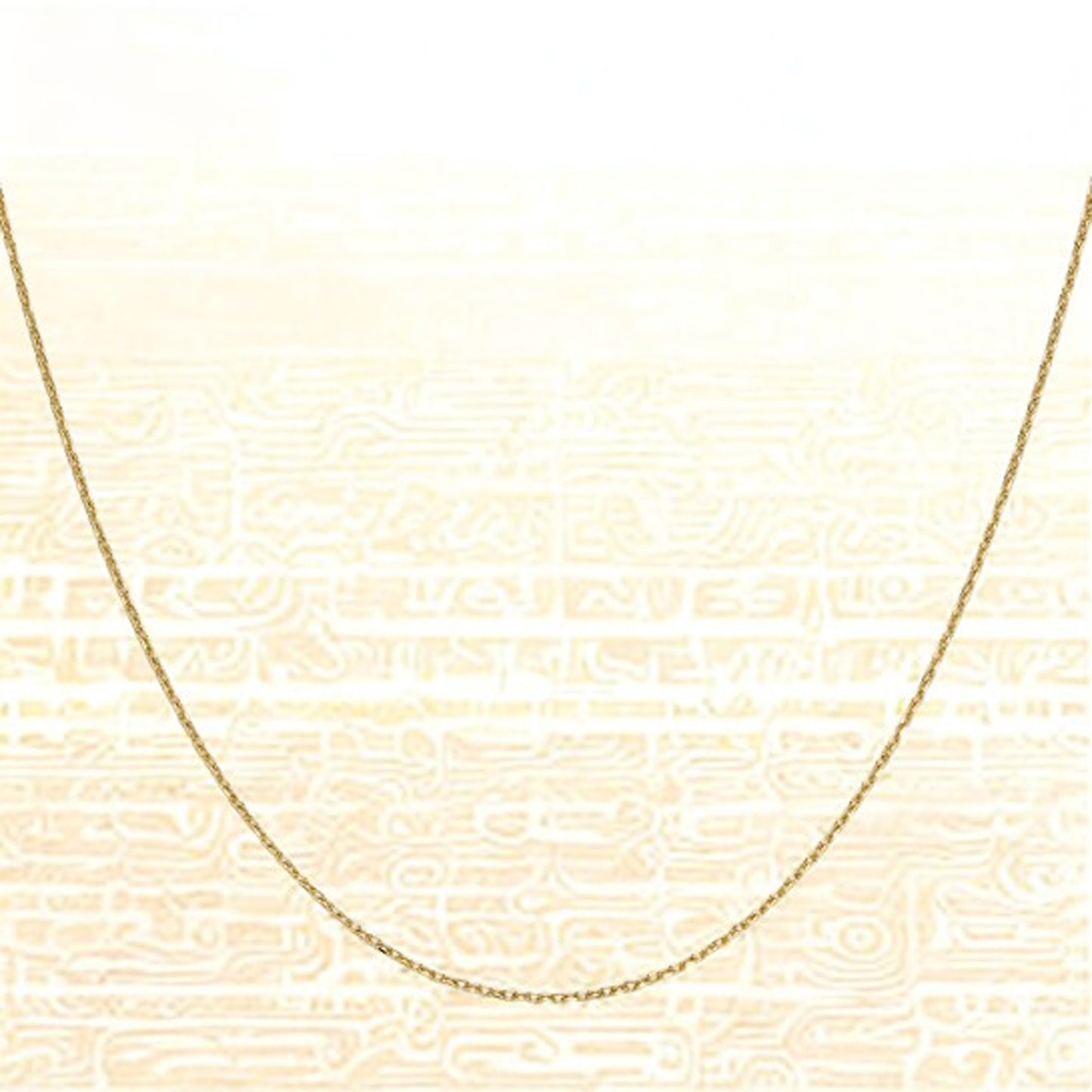 14K Yellow Gold Forzantine Cable Chain