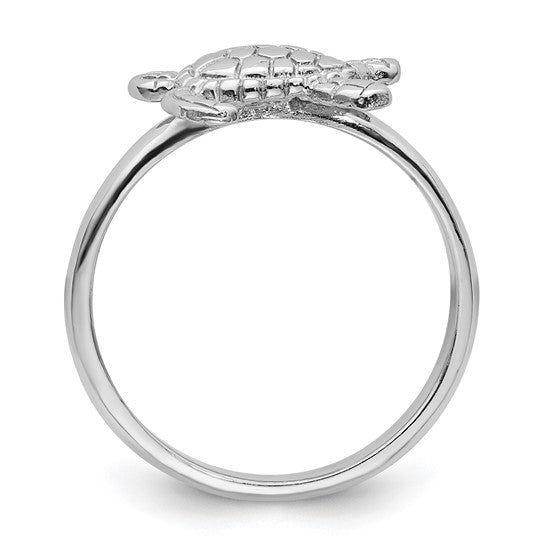 Sterling Silver Sea Turtle Ring