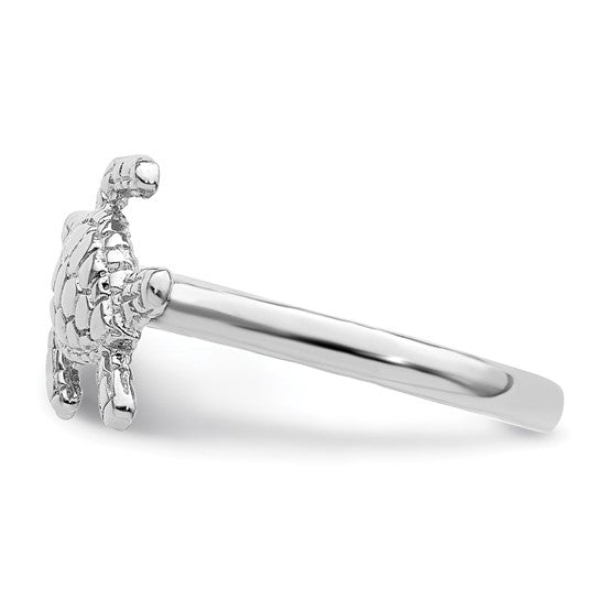 Sterling Silver Sea Turtle Ring