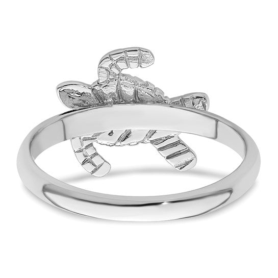 Sterling Silver Sea Turtle Ring