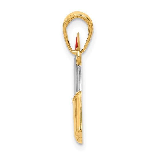 10K Lipsticks Cosmetics Pendant