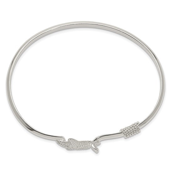 Sterling Silver Star Fish Bangle