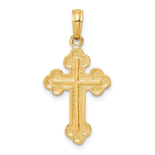 Small Cross Pendant 10K Gold
