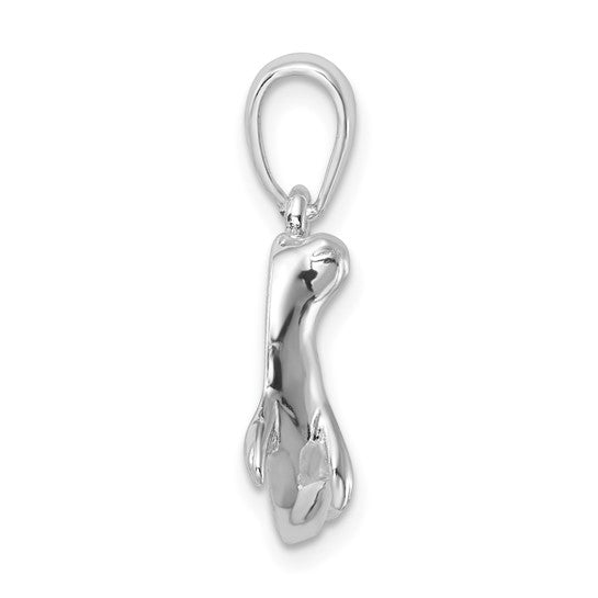 Sterling Silver Sea Life Seal Pendant
