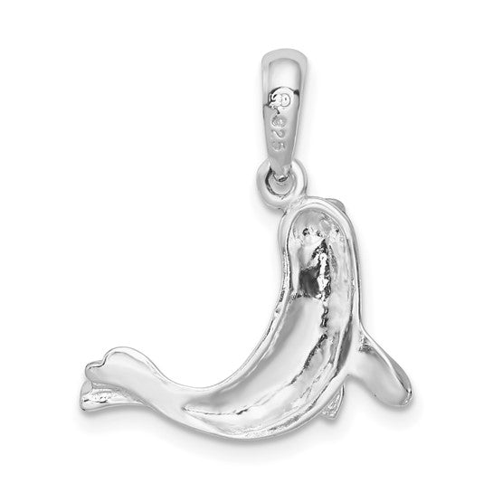 Sterling Silver Sea Life Seal Pendant