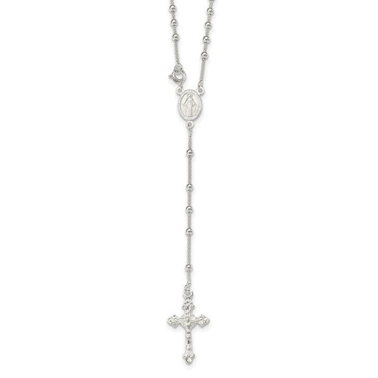 Sterling Silver 16" Children's Rosary Beads