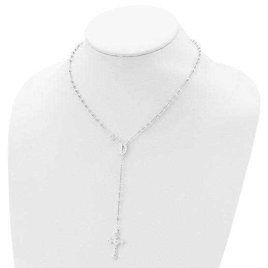 Sterling Silver 16" Children's Rosary Beads