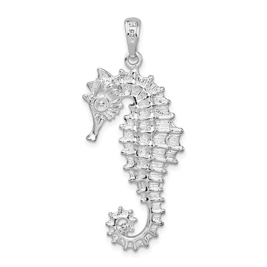 Sterling Silver Seahorse Pendant