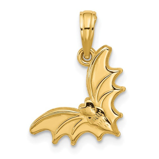 Bat 14K Gold Pendant