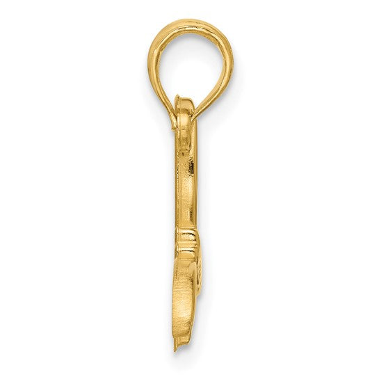 Bat 14K Gold Pendant