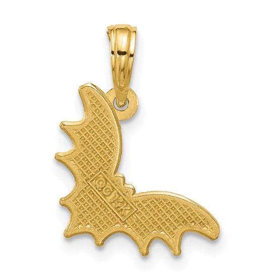 Bat 14K Gold Pendant