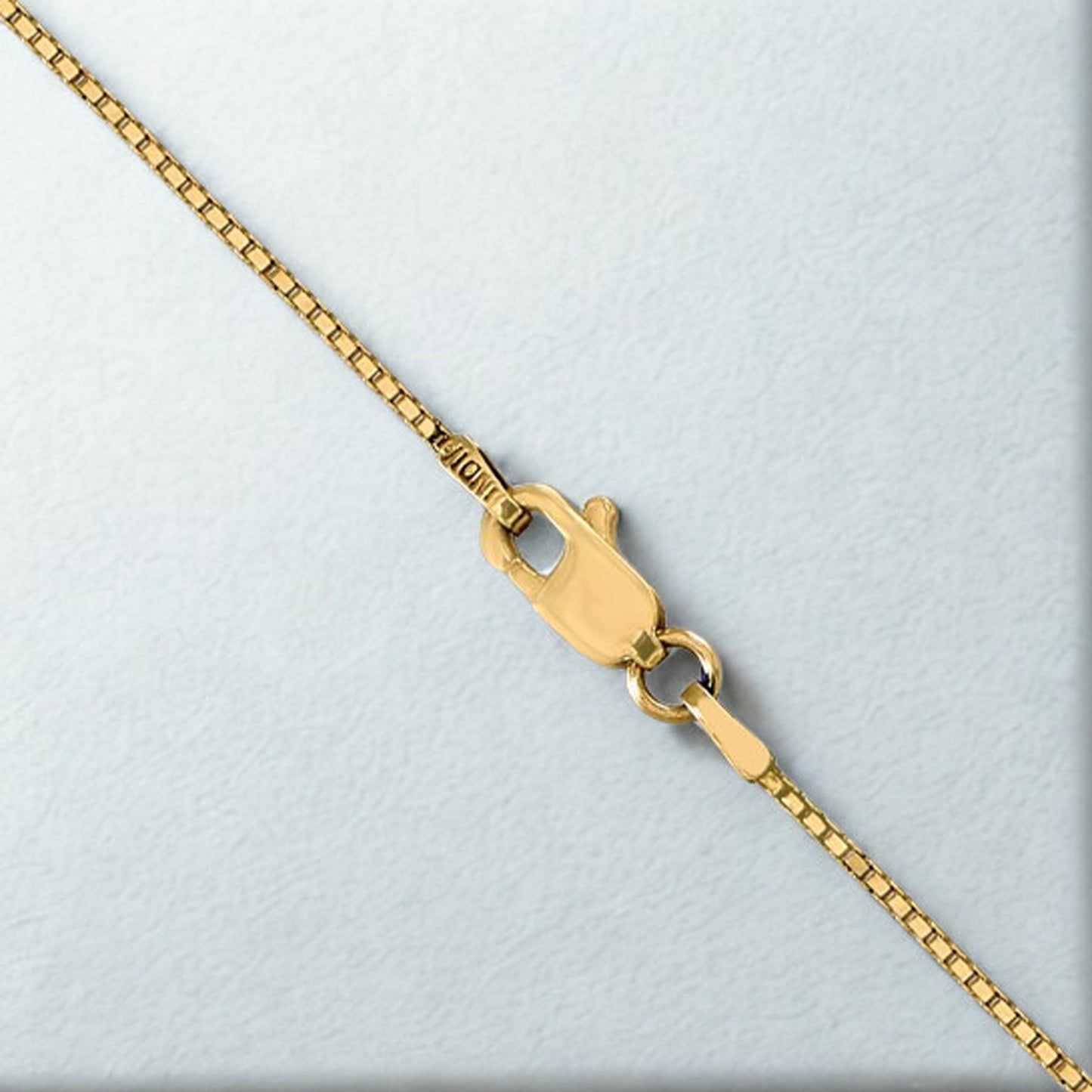 14K Yellow Gold Box Chain