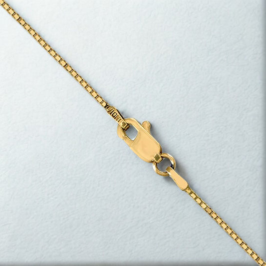14K Yellow Gold Box Chain