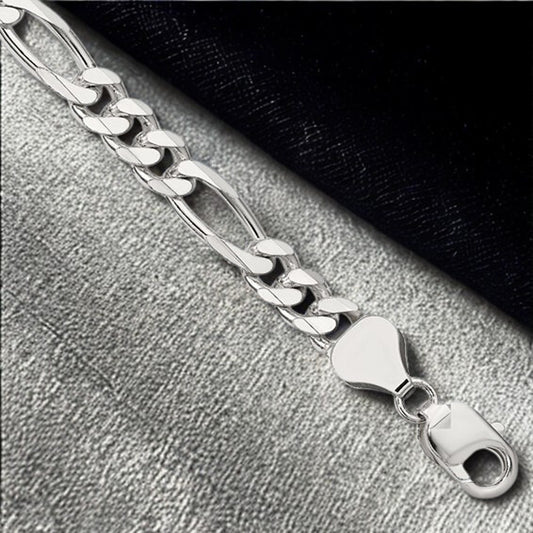 Sterling Silver Lightweight Figaro Chain