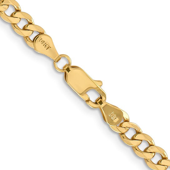 14K Flat Figaro Chain Yellow Gold