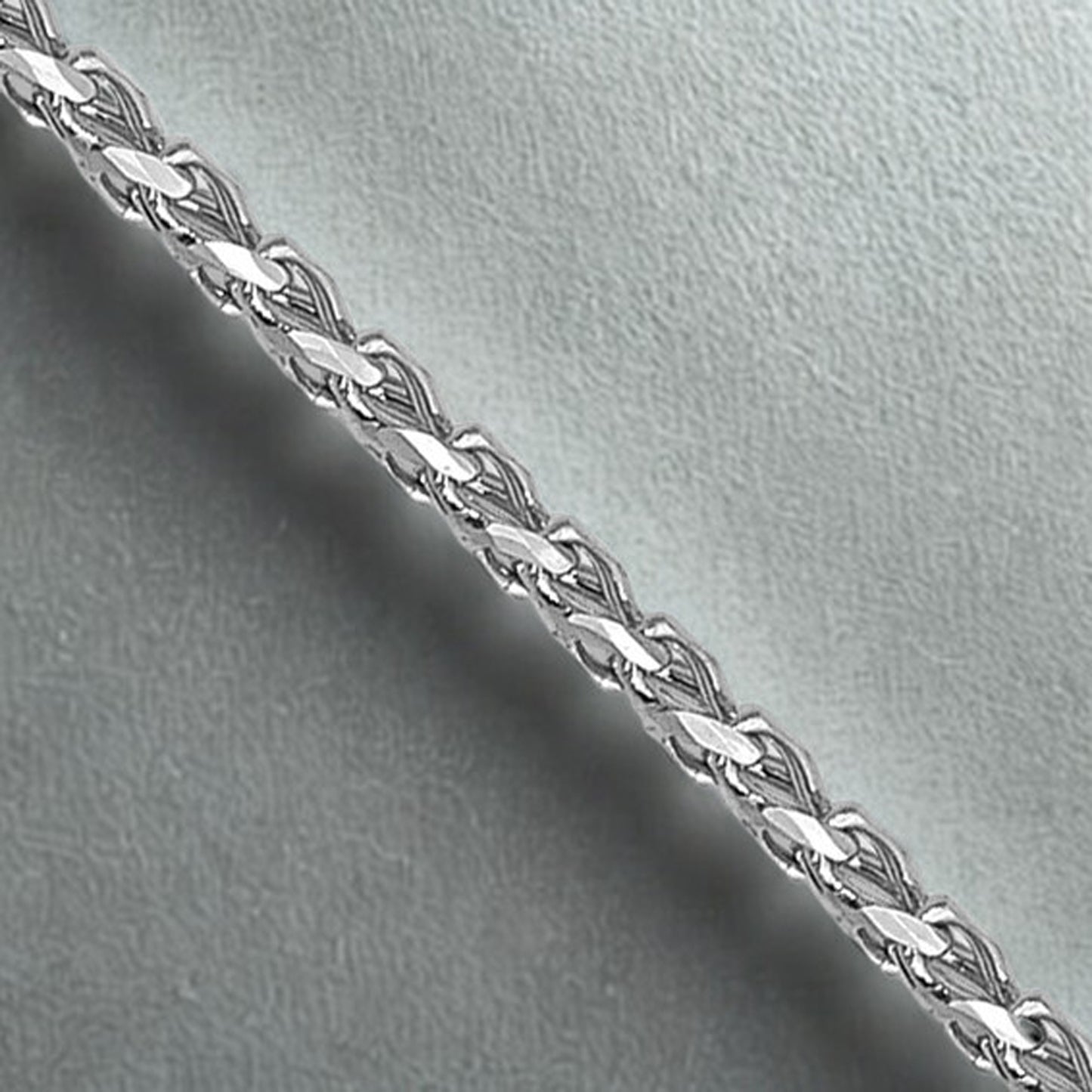 14K Franco Chain White Gold