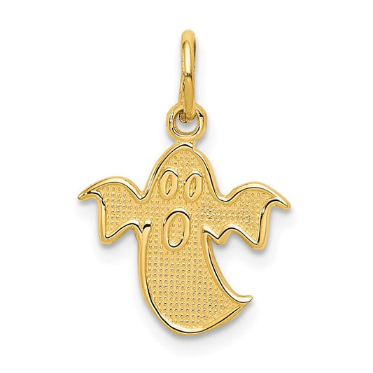 Ghost Pendant 14K Gold