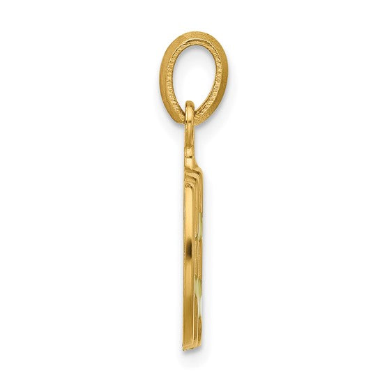 Pumpkin Jack O Lantern 14k Gold