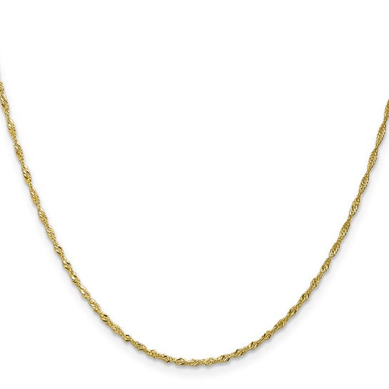 14K Singapore Gold Chain