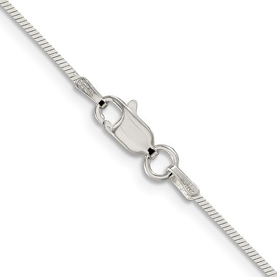 Sterling Silver Square Snake Chains