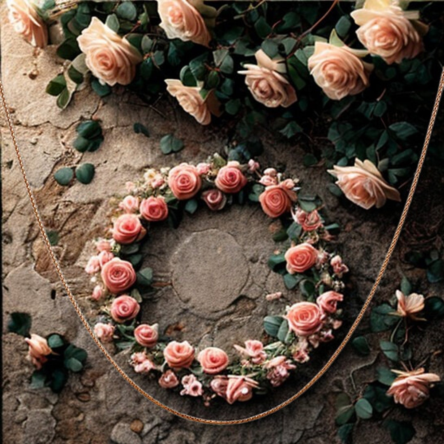 14K Rose Gold Spiga Chain