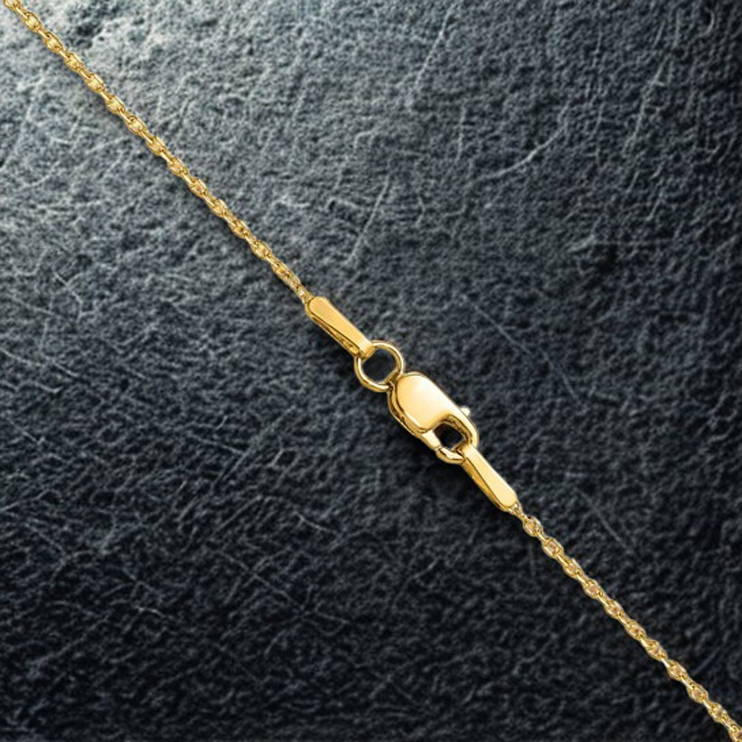 14K Yellow Gold Forzantine Cable Chain